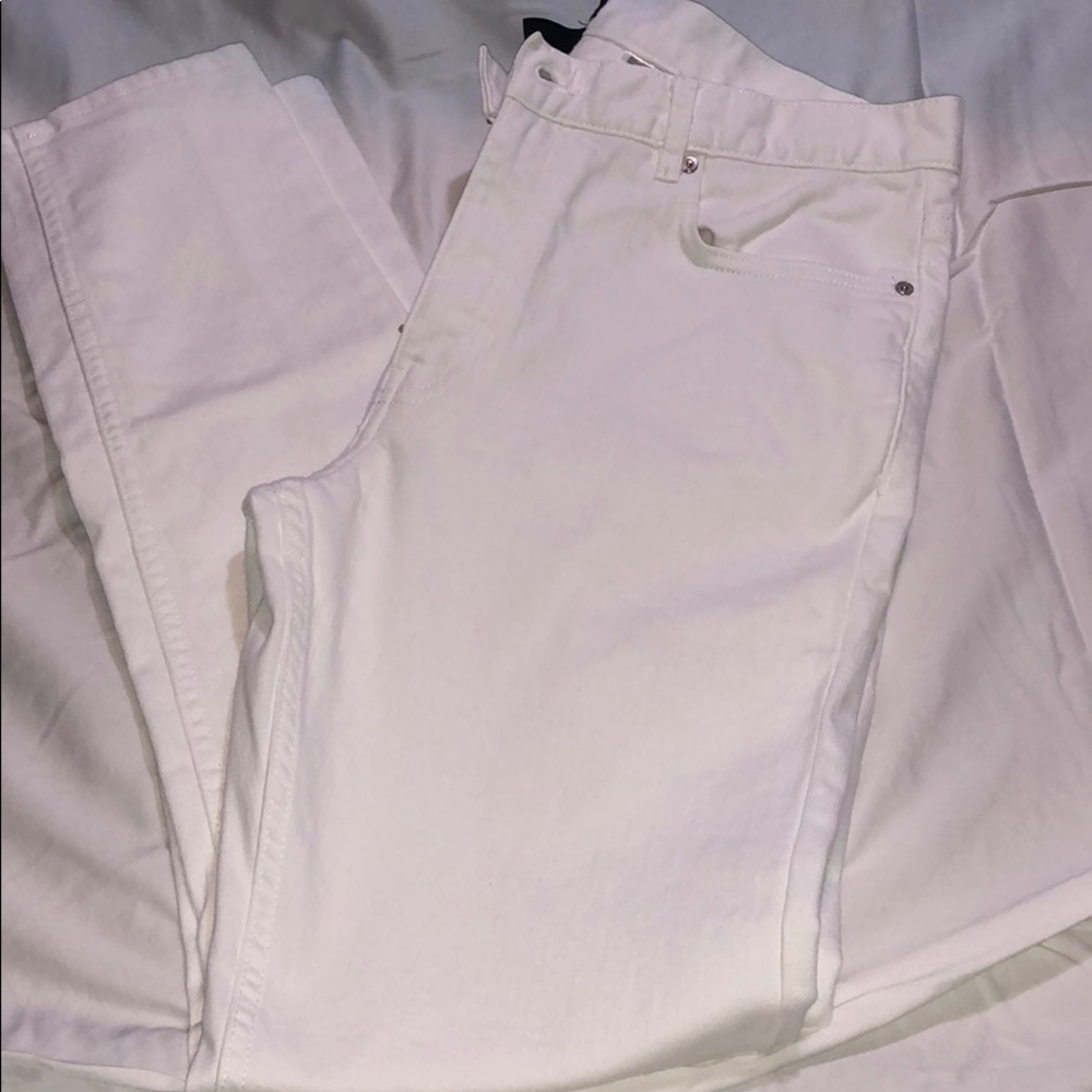 H&M Men’s White Skinny Fit Pants
